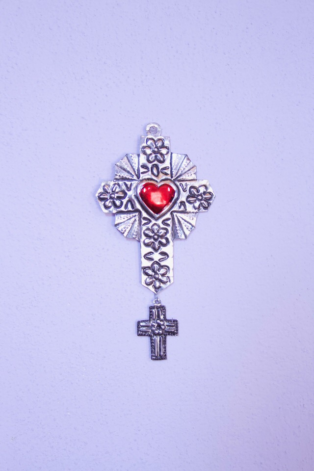 Painted Cross red