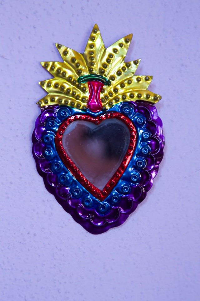 blue sacred heart