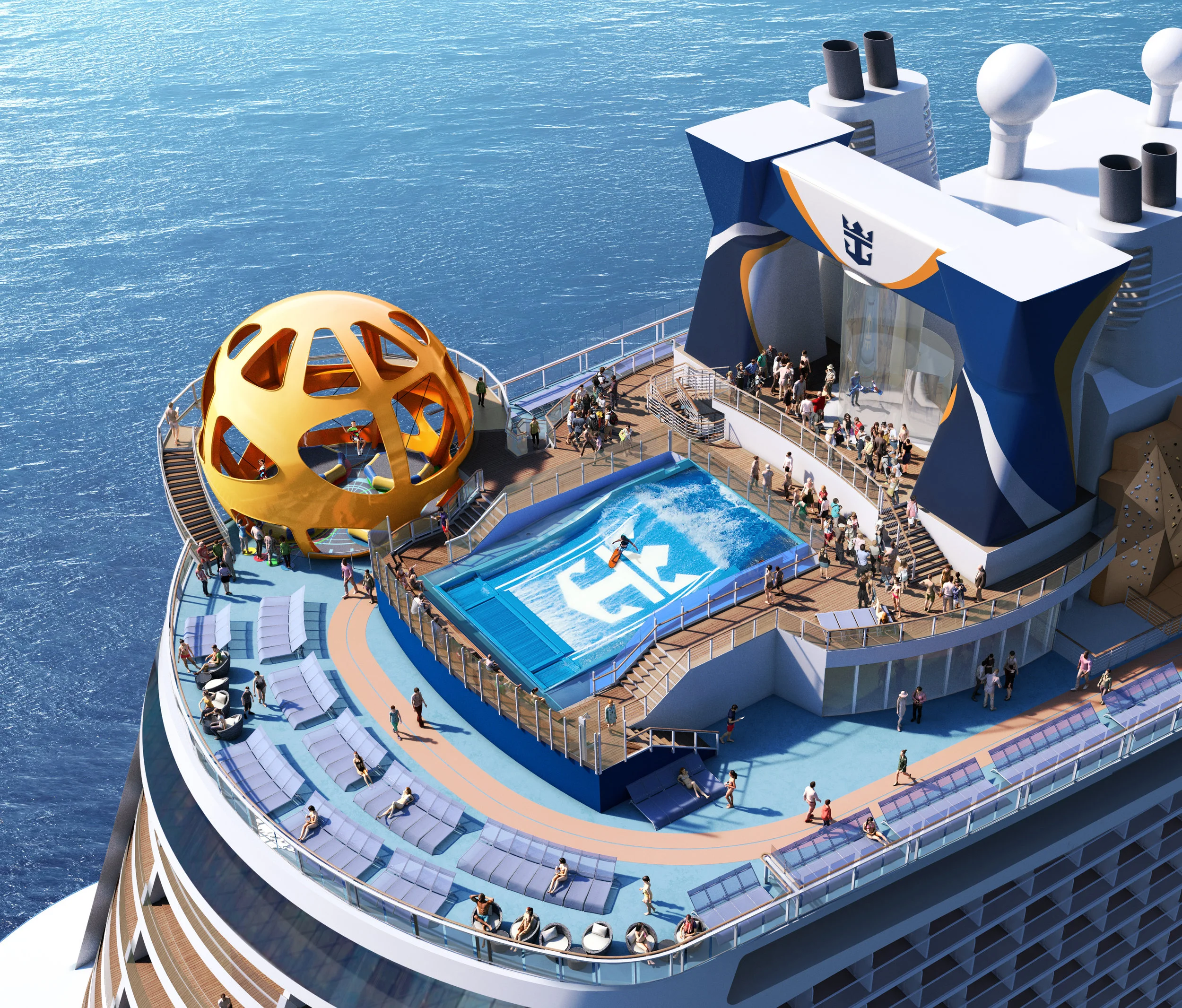 Royal Caribbean's high tech playgrounds