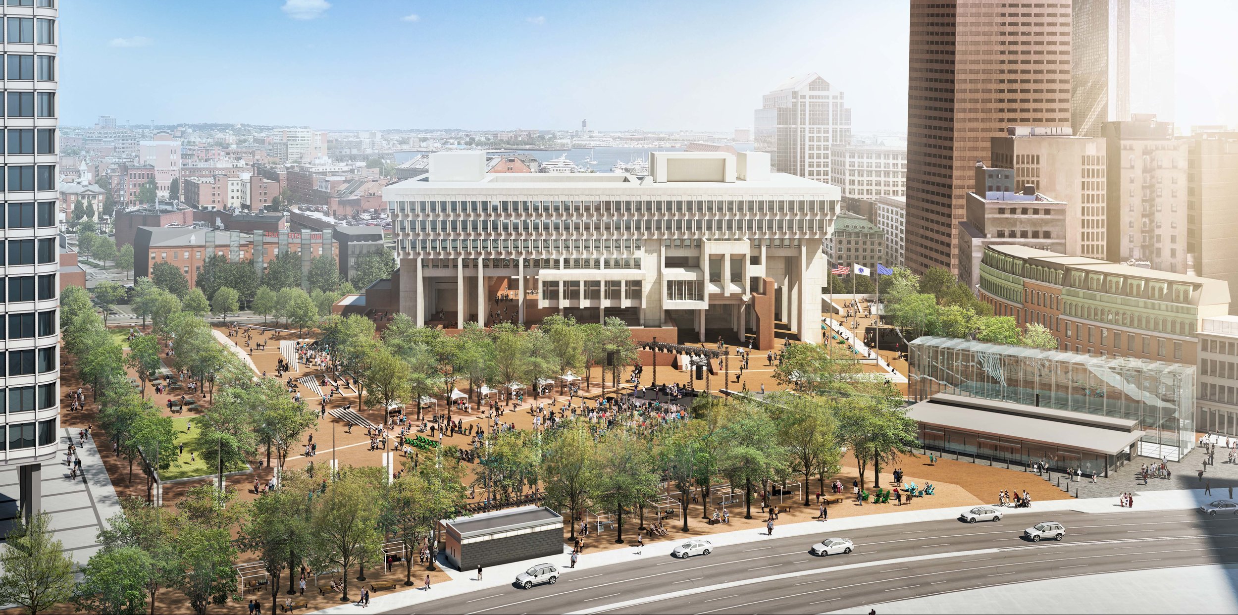 City Hall Plaza Redesign — DESIGN DISTILL