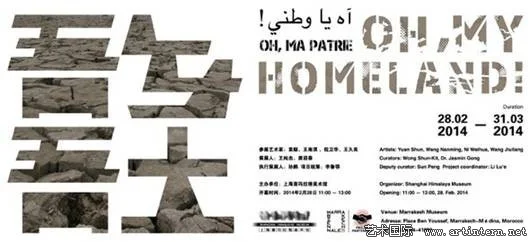 Oh My Homeland Exhibition, at the AiM Biennale Marrakech 2014