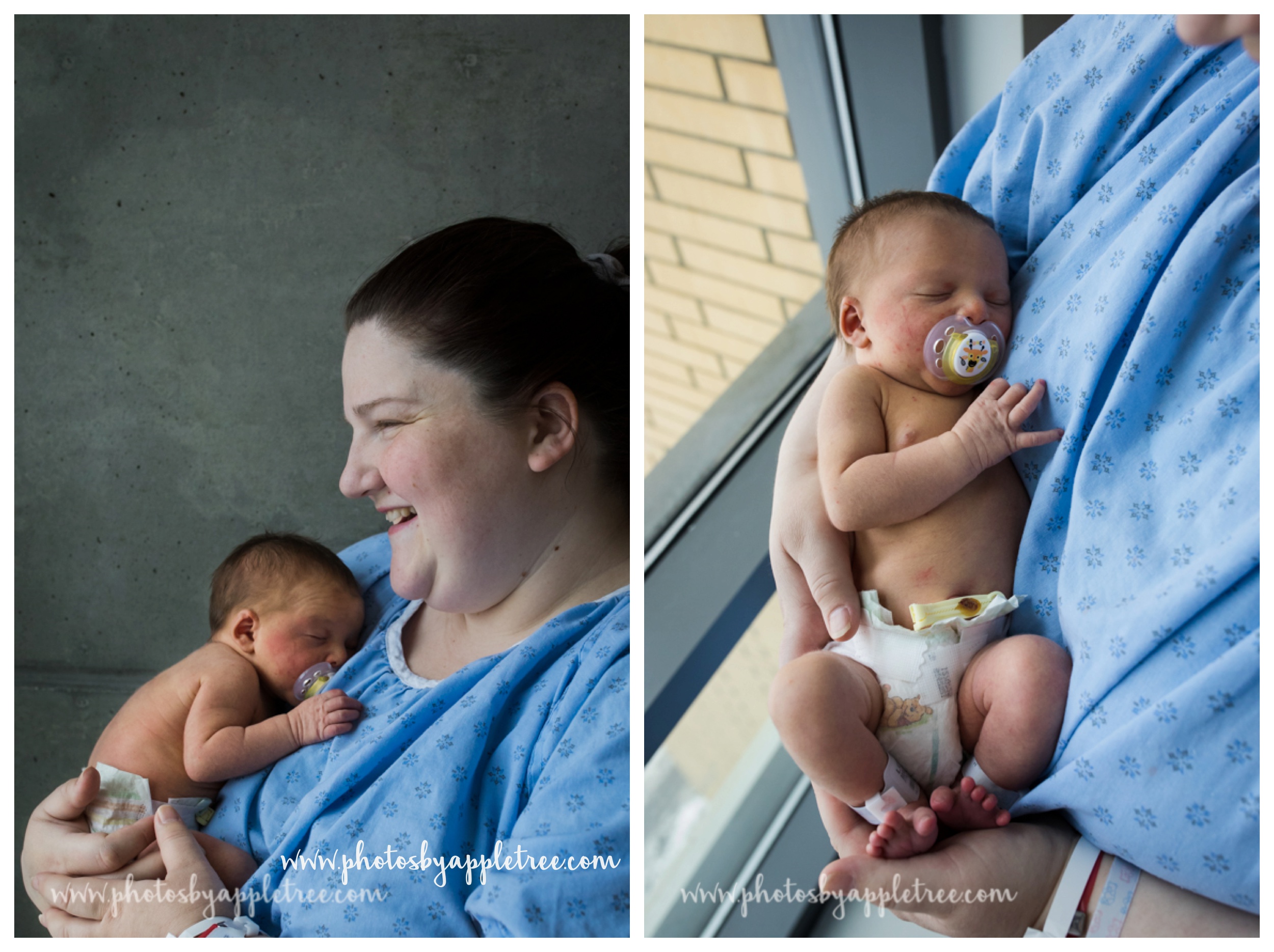 Some of Lysa's favorite things about little Noah are His chubby cheeks and little nose. Tiny lips. And his little very demanding grunts.