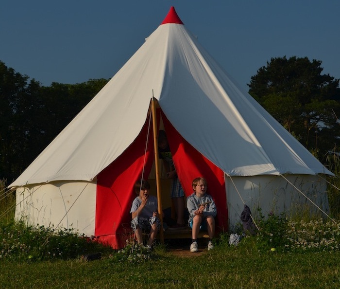 the bell tent