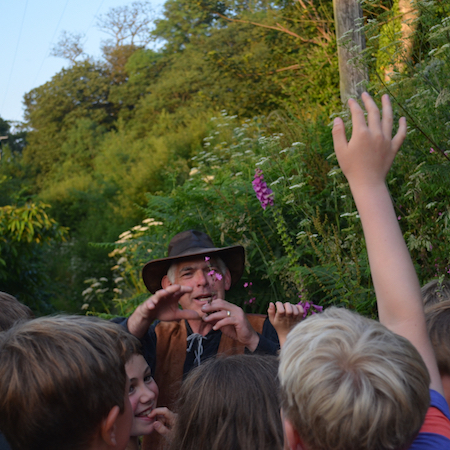 MEET THE WOODSMAN - we may be lucky enough to bump into the woodsman. He’s always eager to pass on his knowledge and will share many secrets of the woods, opening our eyes to the plants, insects and animals which thrive here.