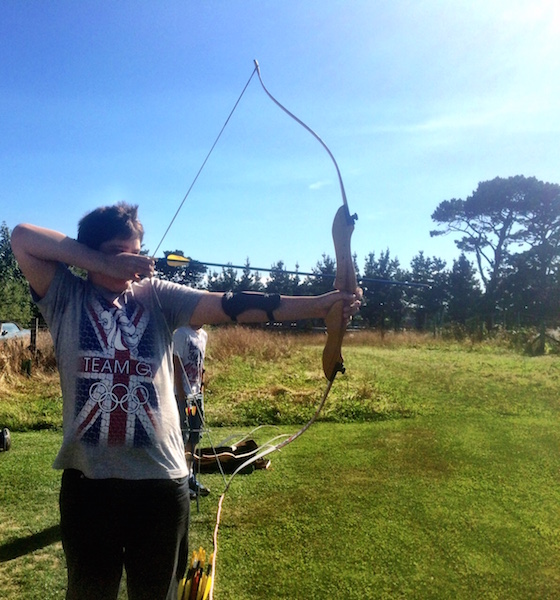  the afternoon was spent talent scouting for the next team GB&nbsp;Archery olympians 