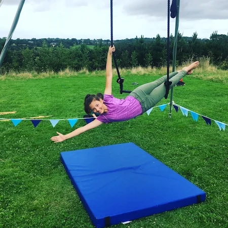 AERIAL DANCE - get your feet off the ground and take your world to new heights.Combining elements of aerial dance, mindfulness and yoga the workshops are designed to get everyone and anyone into the air.