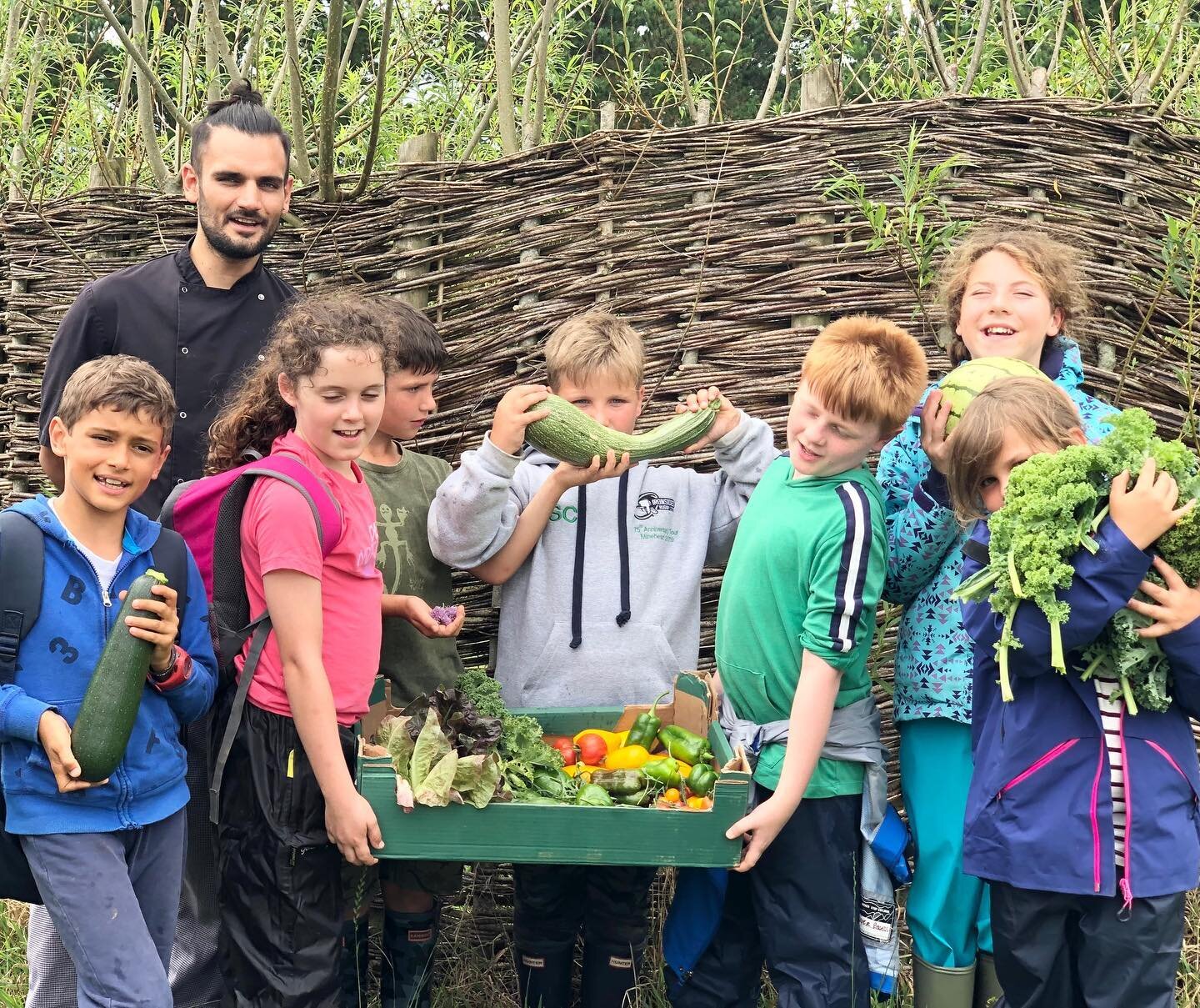 A throwback to the glorious summer of 2019 when the food garden was in full abundance and @jay_halford came to camp to share his passion for plant based food with environmental adventurers. We&rsquo;re busy here prepping the polytunnel for the growin