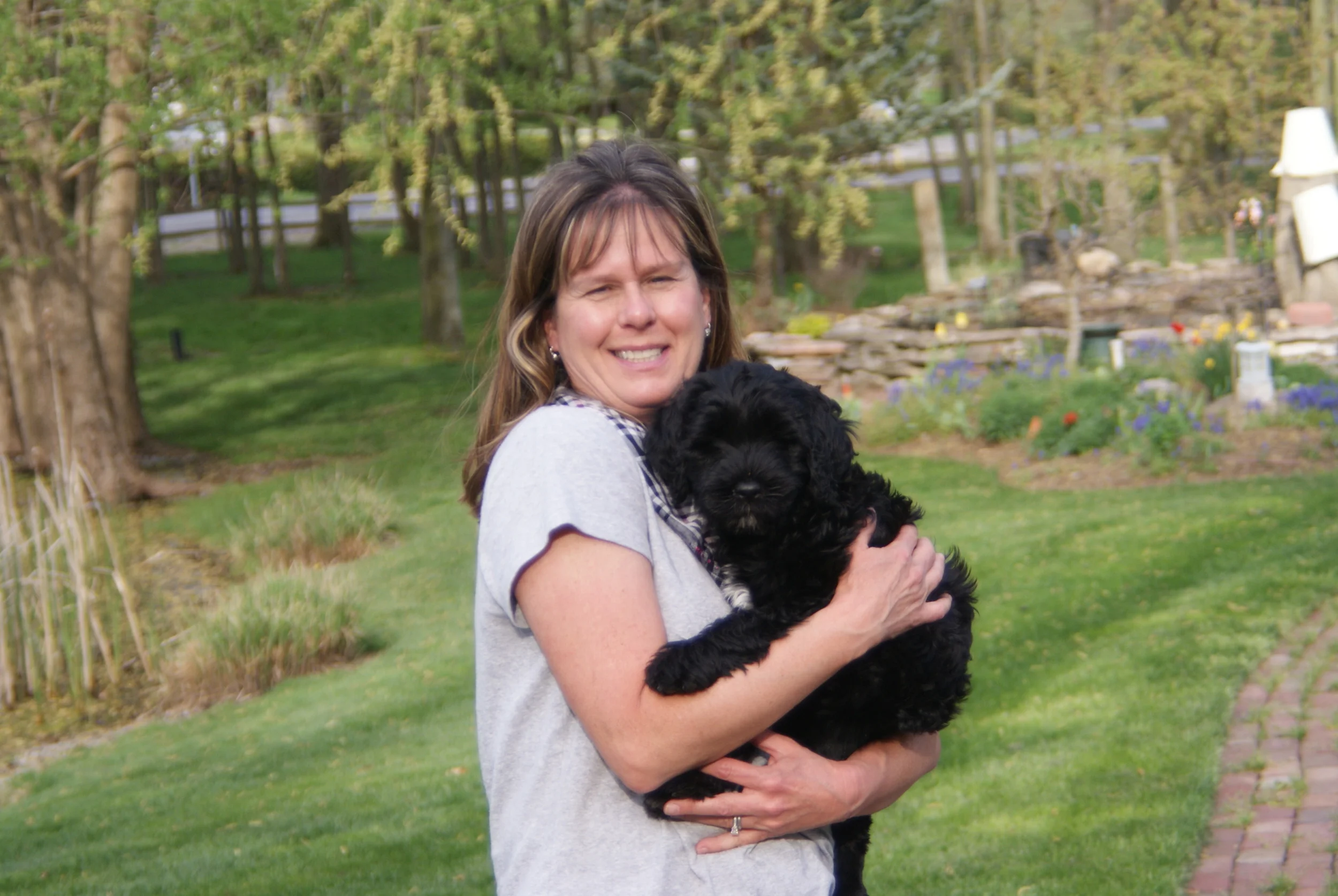 Kera, Ken and Makena Watson with M. Busybee (CoCo)