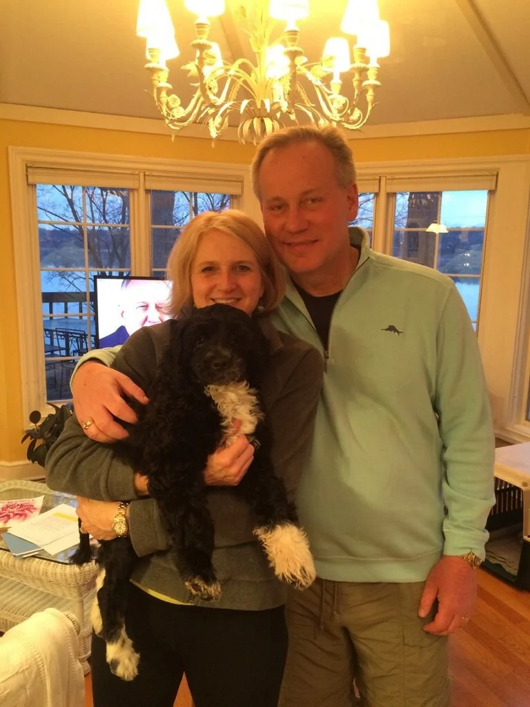 Molly and Bob Mack with M. Prometheus (Captain Theo)