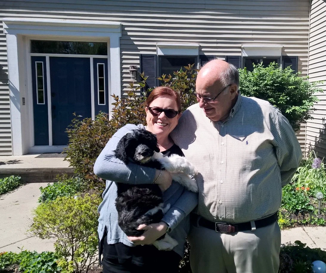 M. Buffalo Trace (Sparky) with Paul Goldner and Sandra Soifer