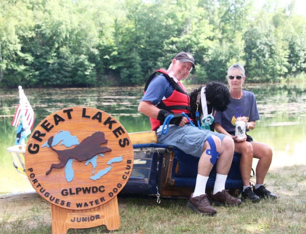 BJ Earns His Junior Water Dog Title