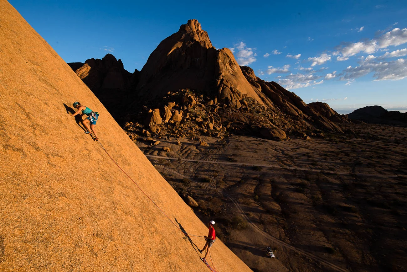 CLIMBING IN NAMIBIA SPITZKOPPE