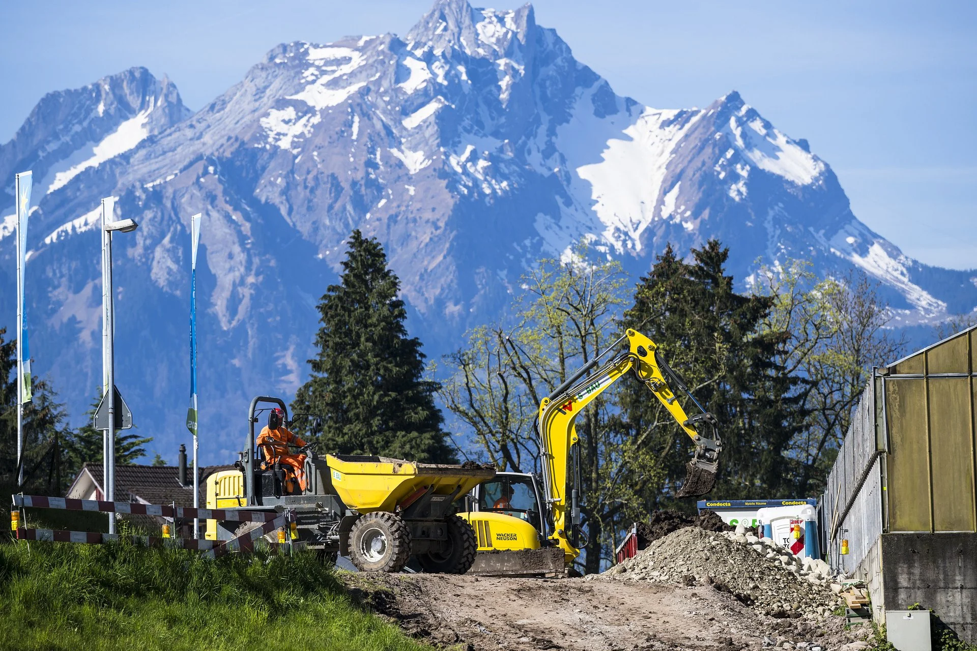 BAUSTELLE POSTUNE WEGGIS S-BAU AG