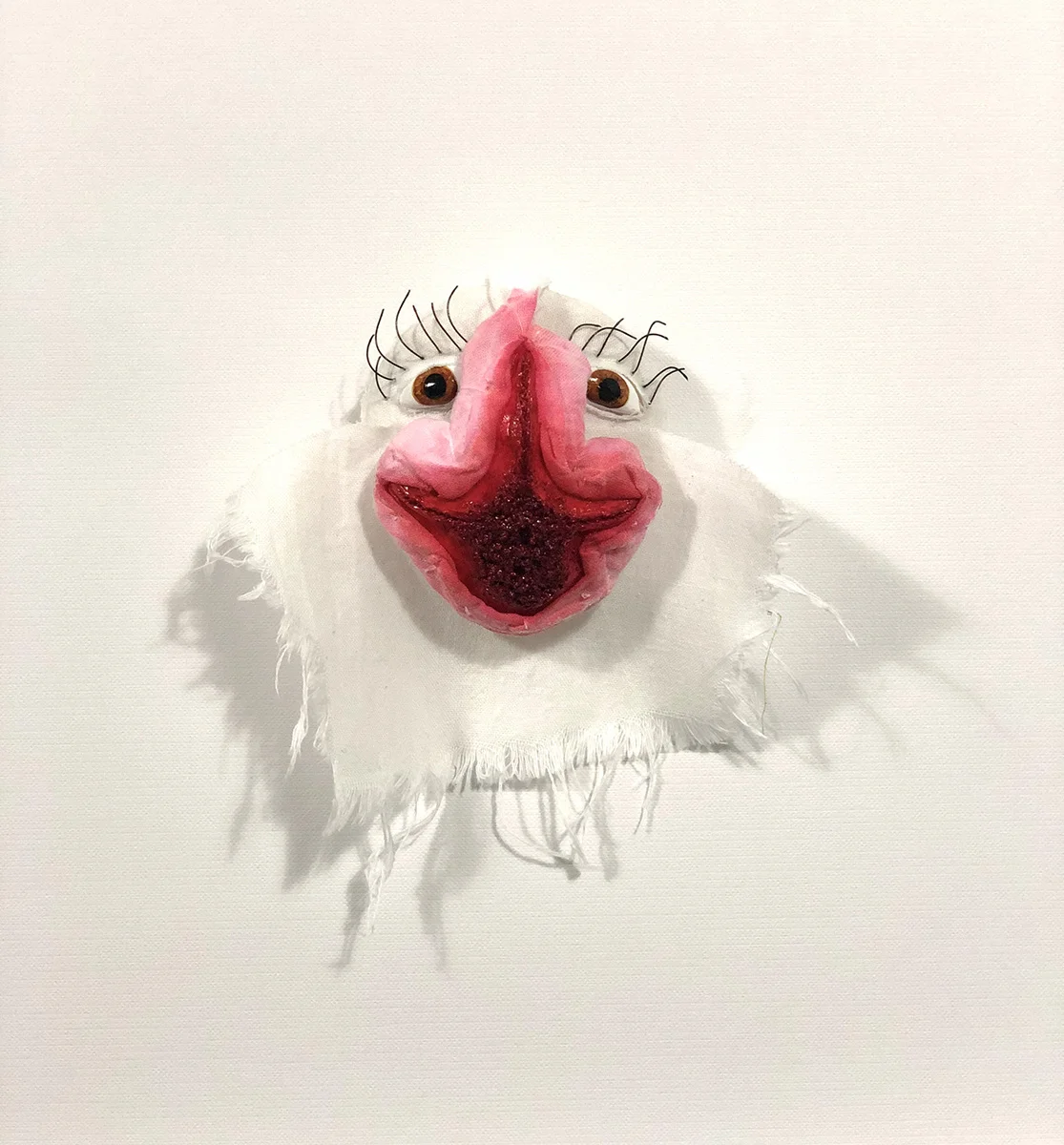 5” x 5” x 1” Acrylic, muslin, clay, wire 2018