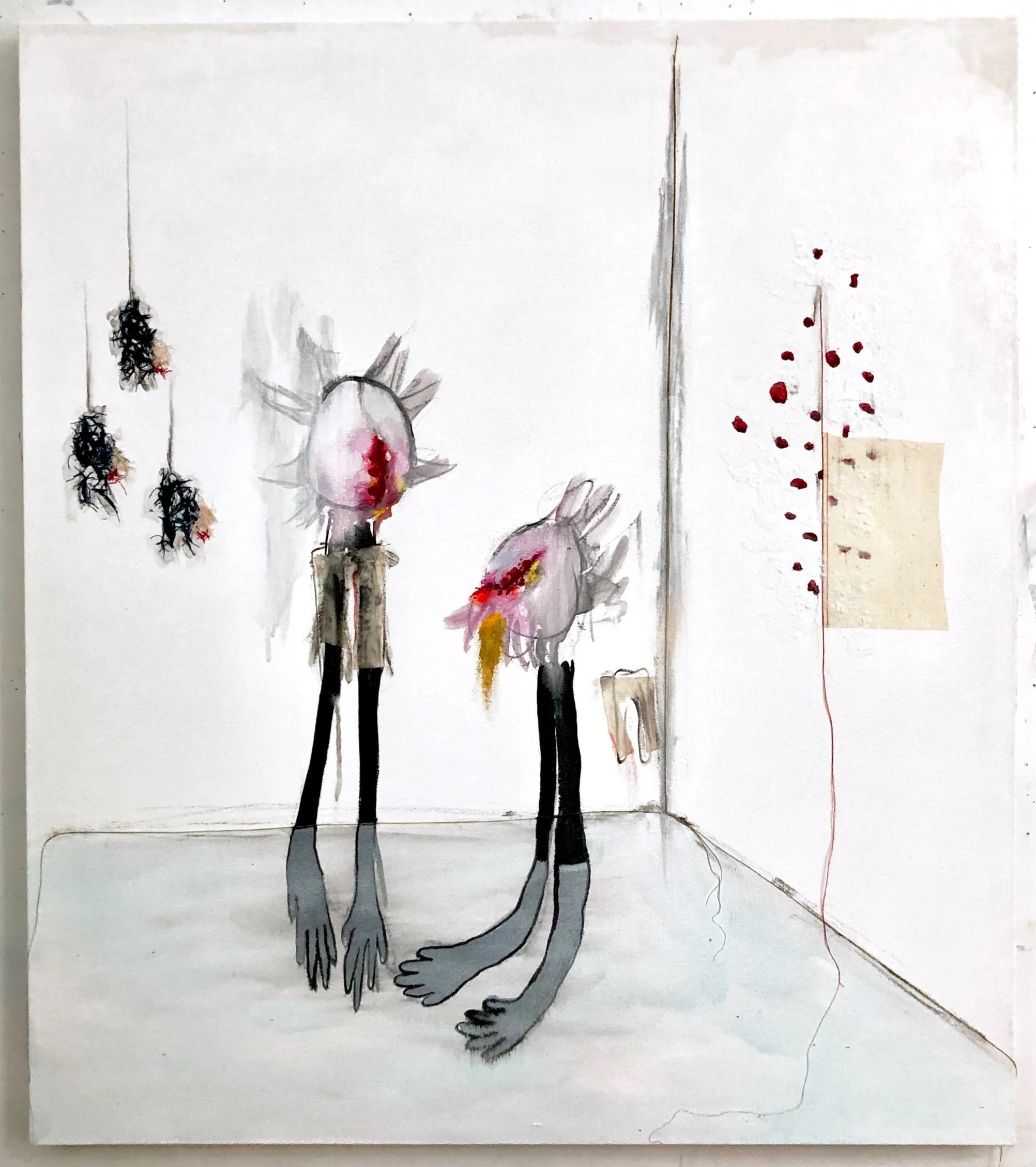 30” x 40” Mixed media on canvas 2019