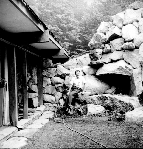 David Leavitt at Manitoga