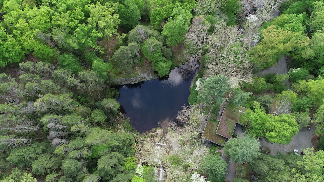 Manitoga from Above by Rick Darke