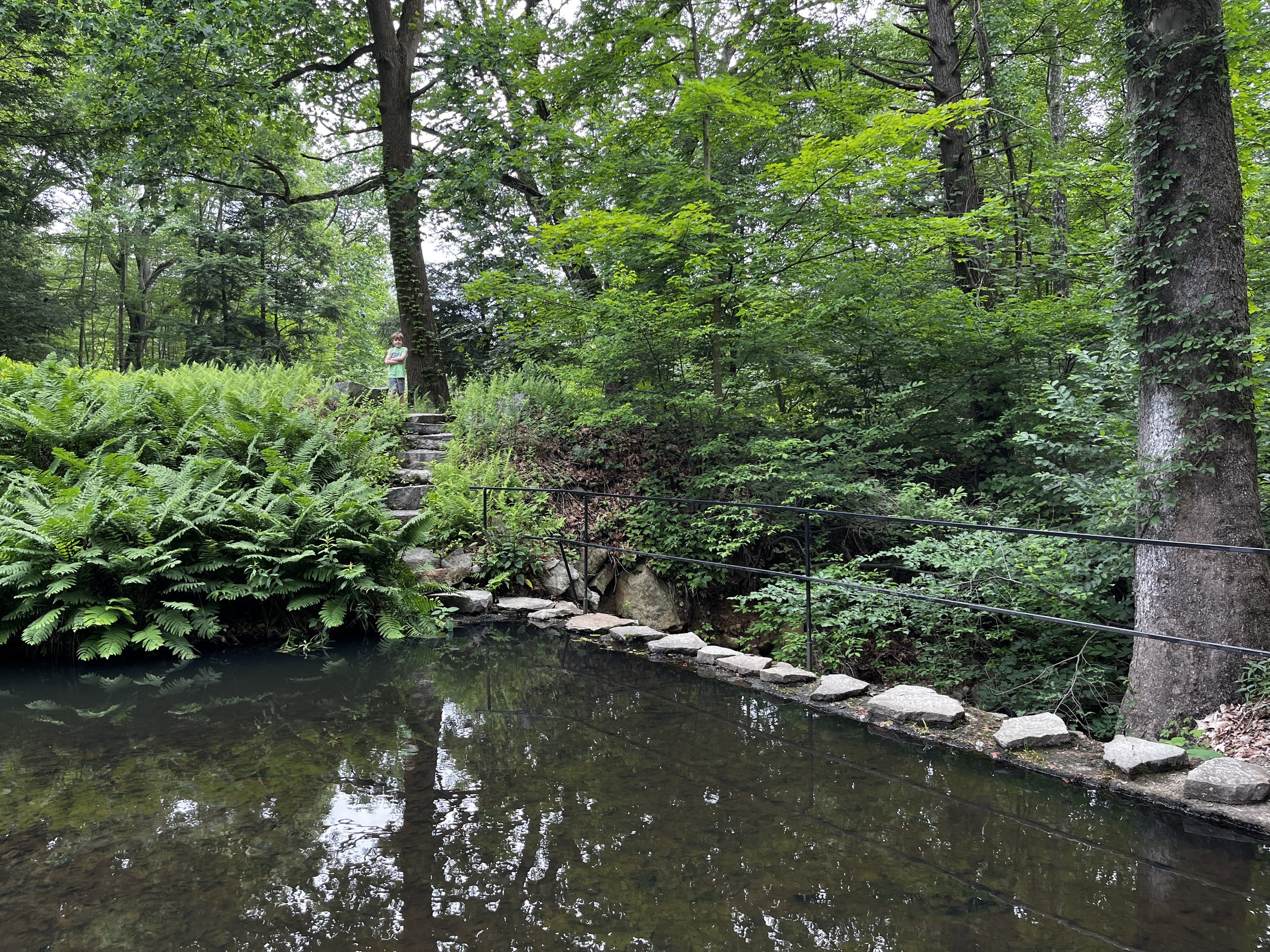 Tour Path Egress, Stepping Stone Crossing