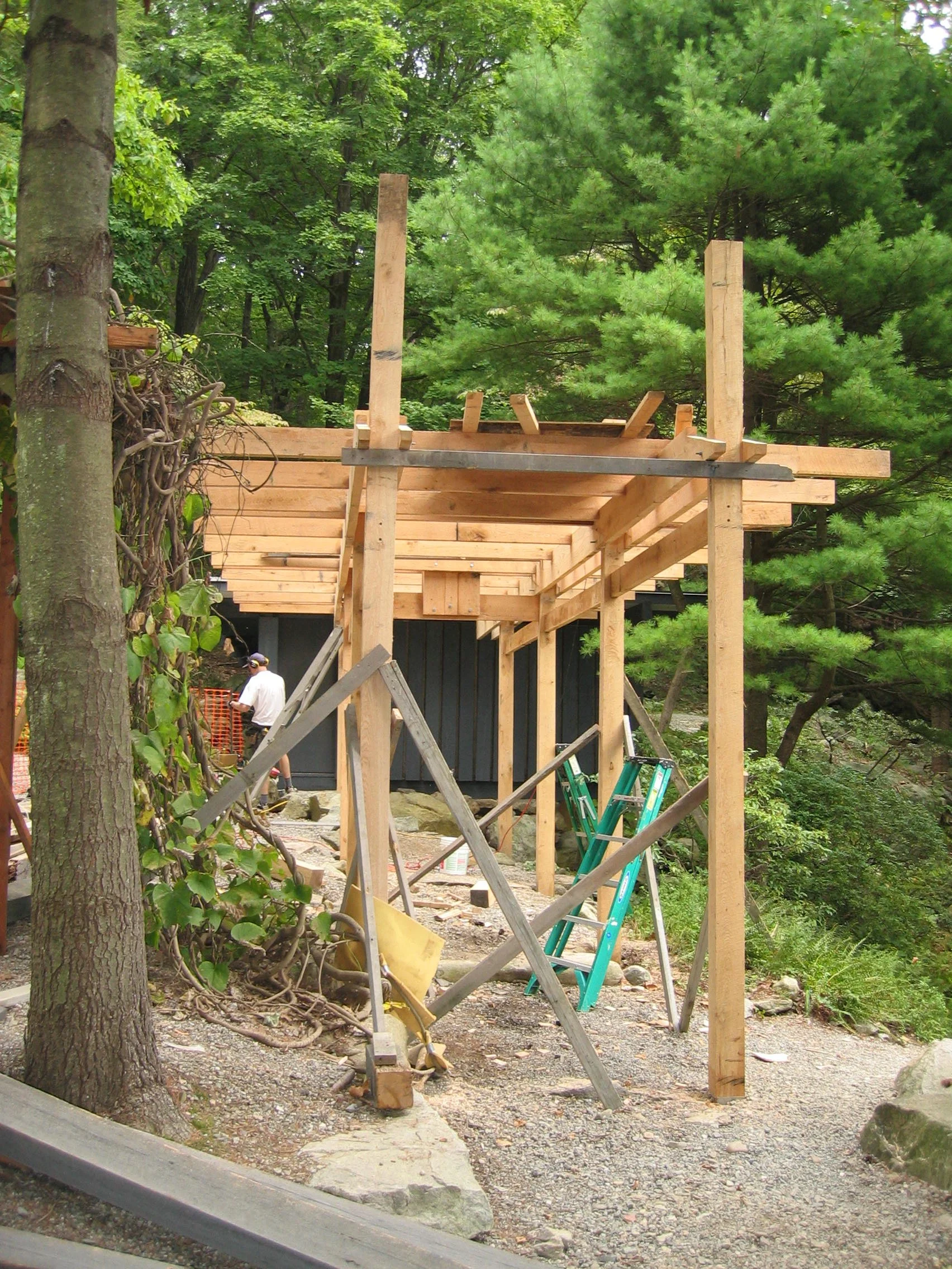 2. Rebuilding Pergola.jpg