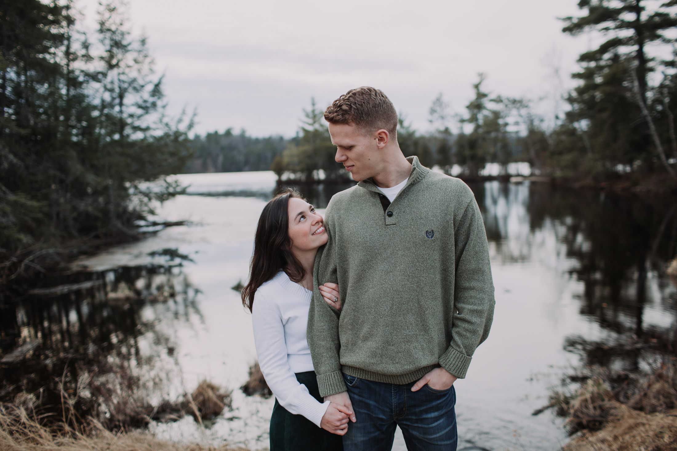 forest-rustic-engagement-wisconsin-b&n-19.jpg
