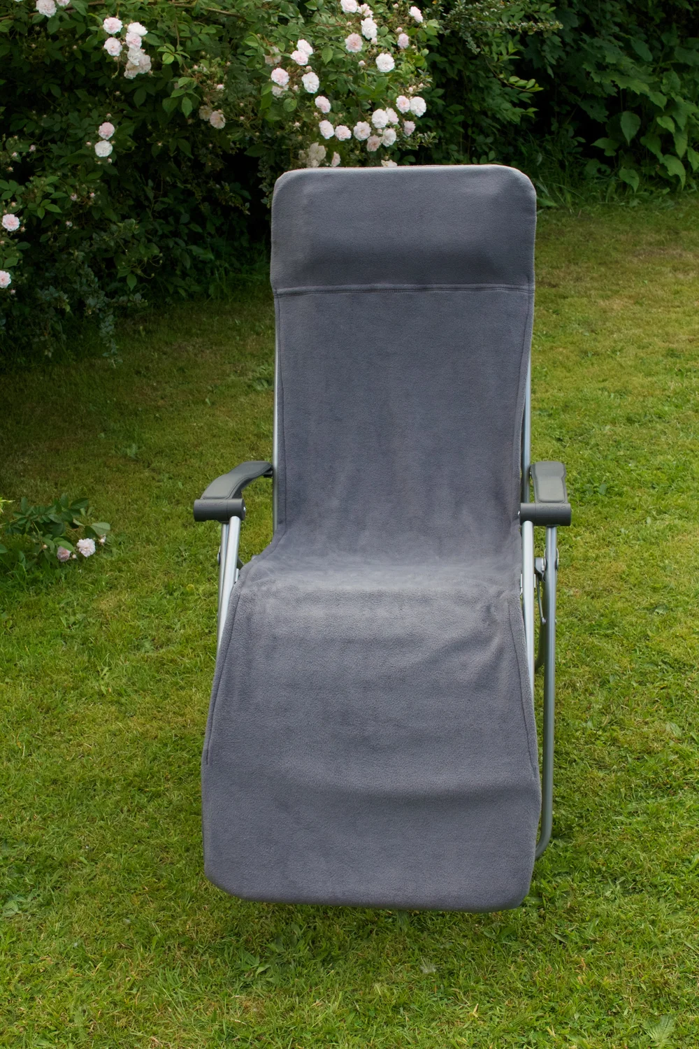 Lafuma Beschermhoes Lafuma Draagtas Voor Ligstoelen | Waterdichte Vervoershoes | Antraciet | Één Maat Lafuma Transabed