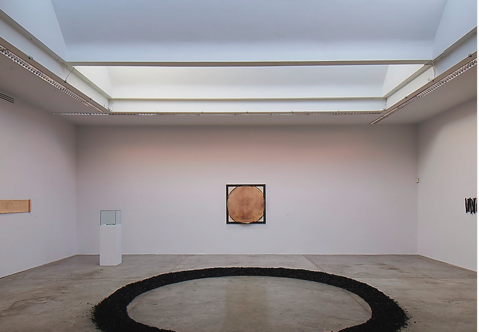 What remains, Floor installation: Birch, oak and willow, Dimensions variable