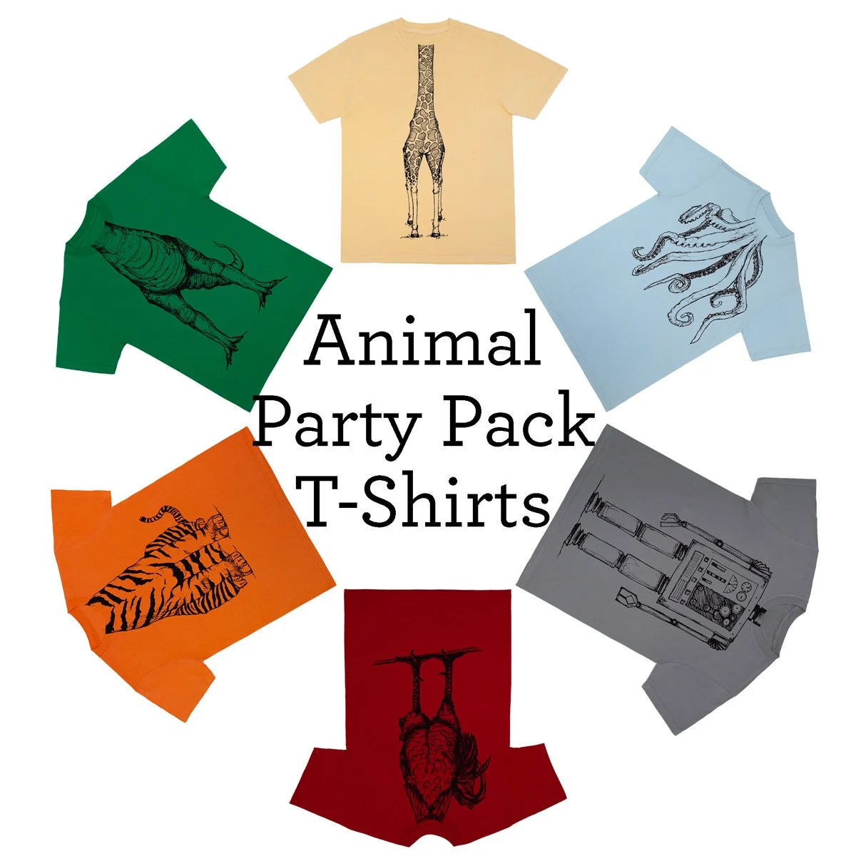 Animal T-Shirt Party Pack 01.jpg