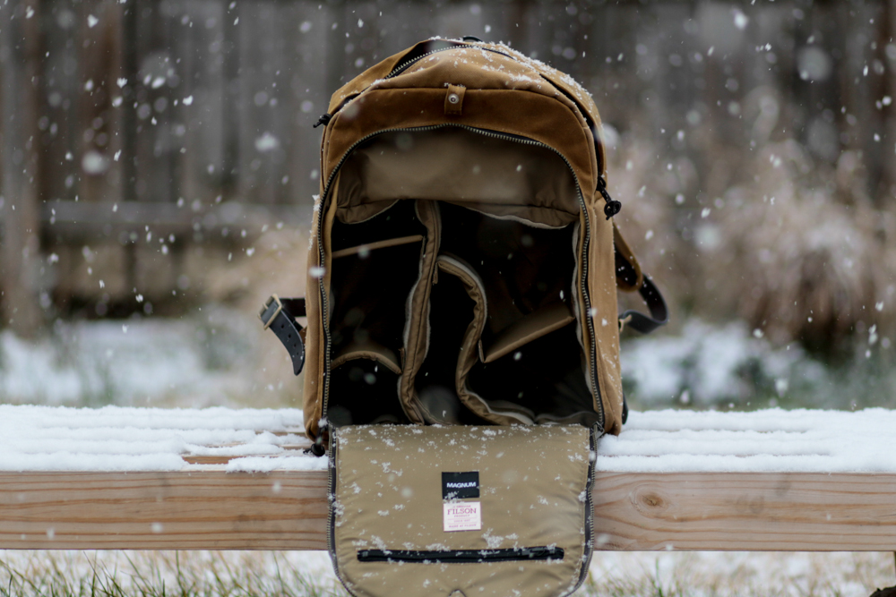filson camera backpack