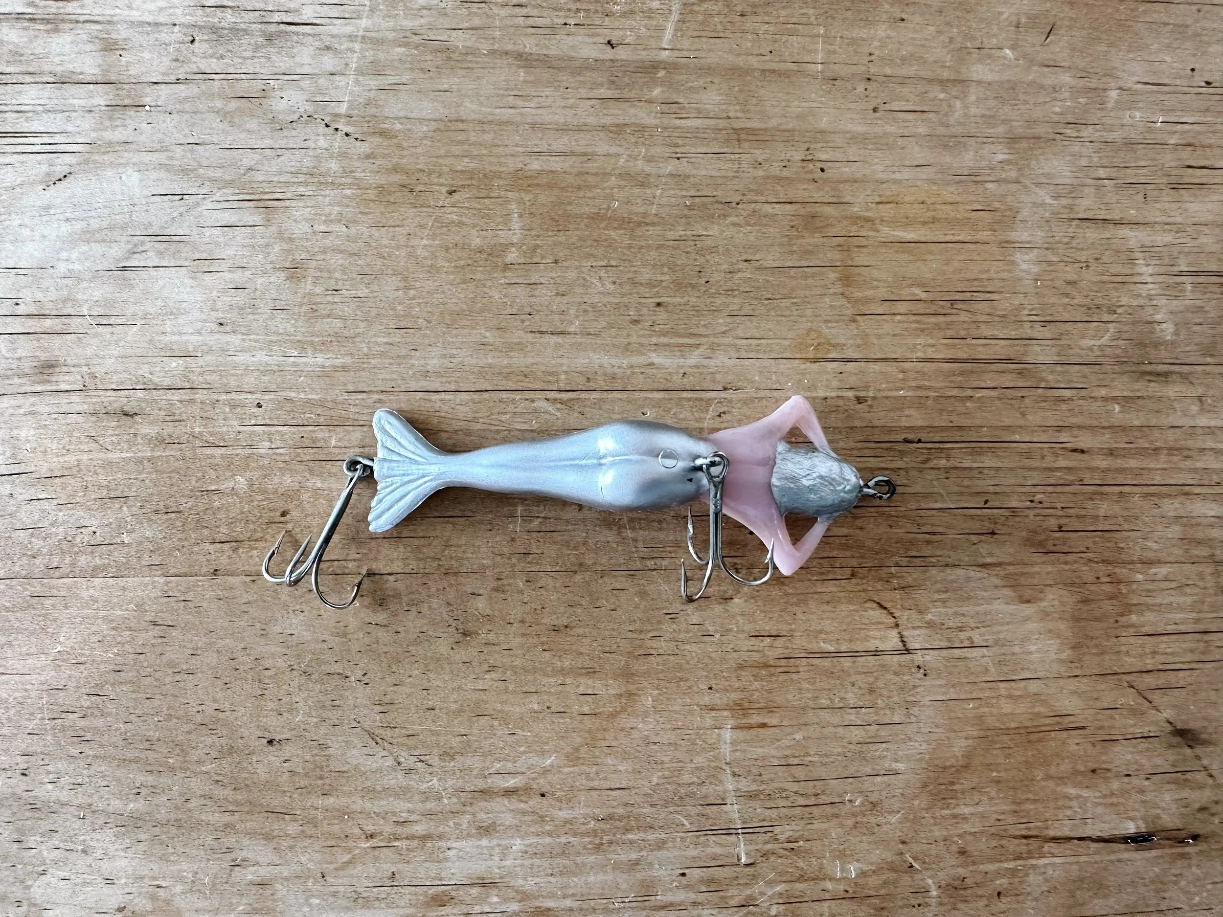 Mermaid Fishing Lure Back
