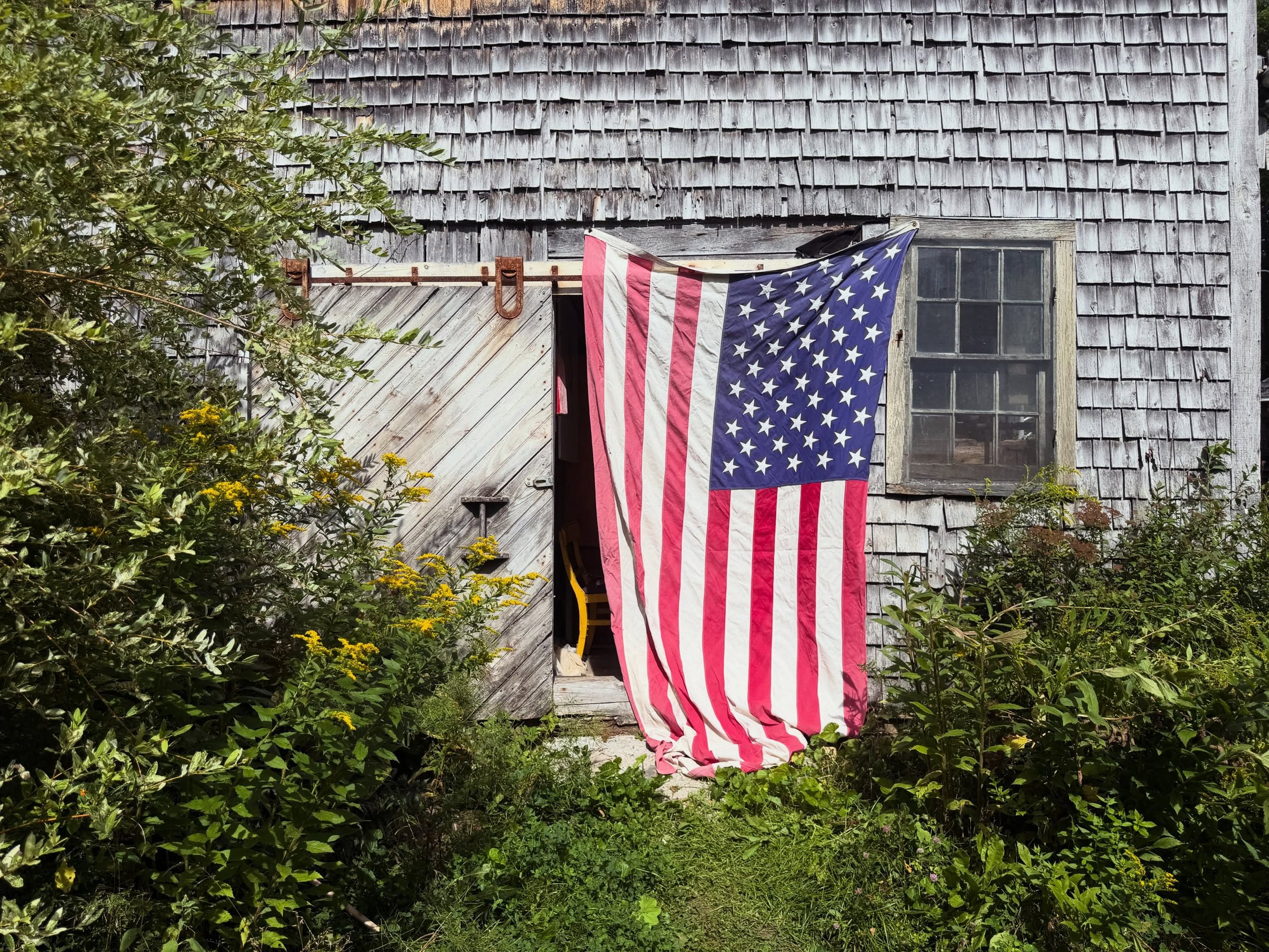 Waking up to 40 some degrees gave me a little excitement this morning as we approach my favorite season in Maine. But I recognize that time moves too darn fast. June was yesterday, and today is Labor Day. Ellis and I are have a relaxing one that alre