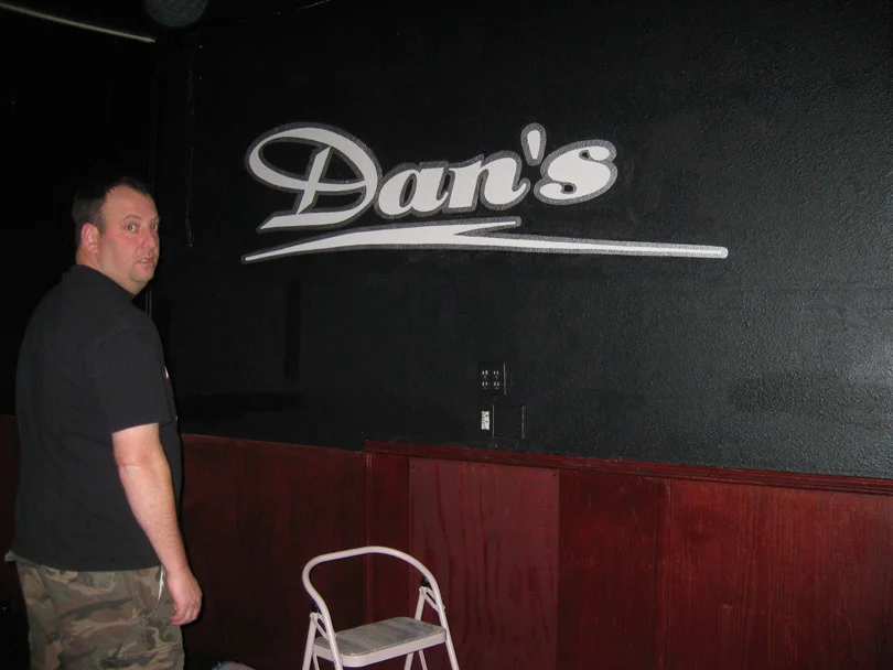 Saul loves the mural but isn't so sure how he feels about me.