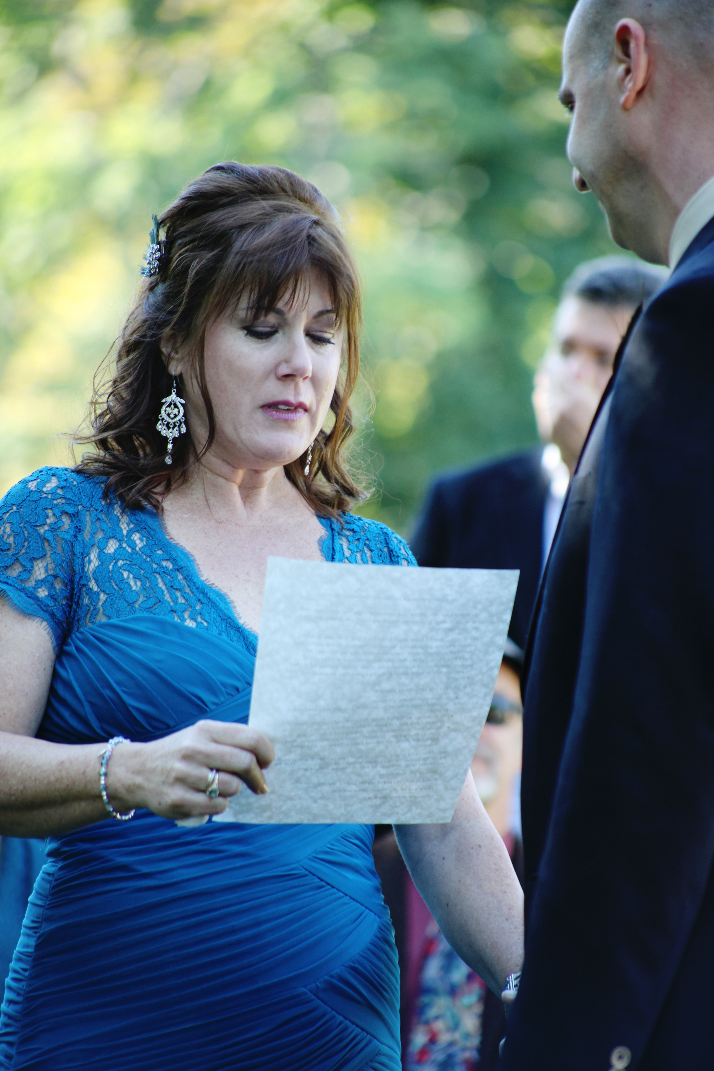 Stephanie & Shaun both wrote amazing, heart-touching vows from scratch.