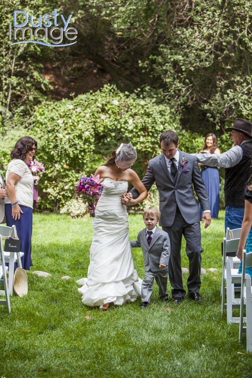 Trevor decided they needed one more companion down the aisle ;)