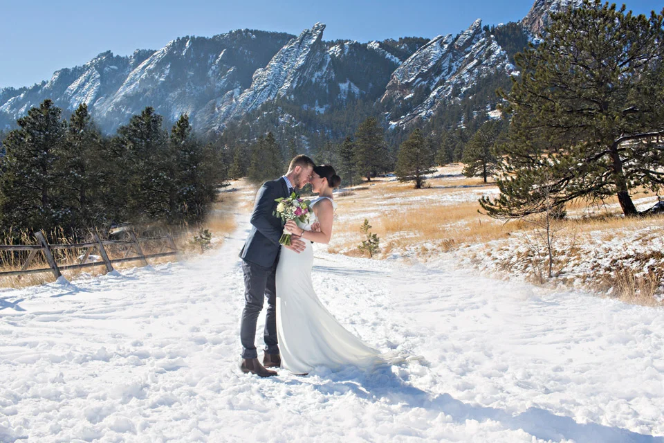 A photo from one of our Colorado elopement package locations