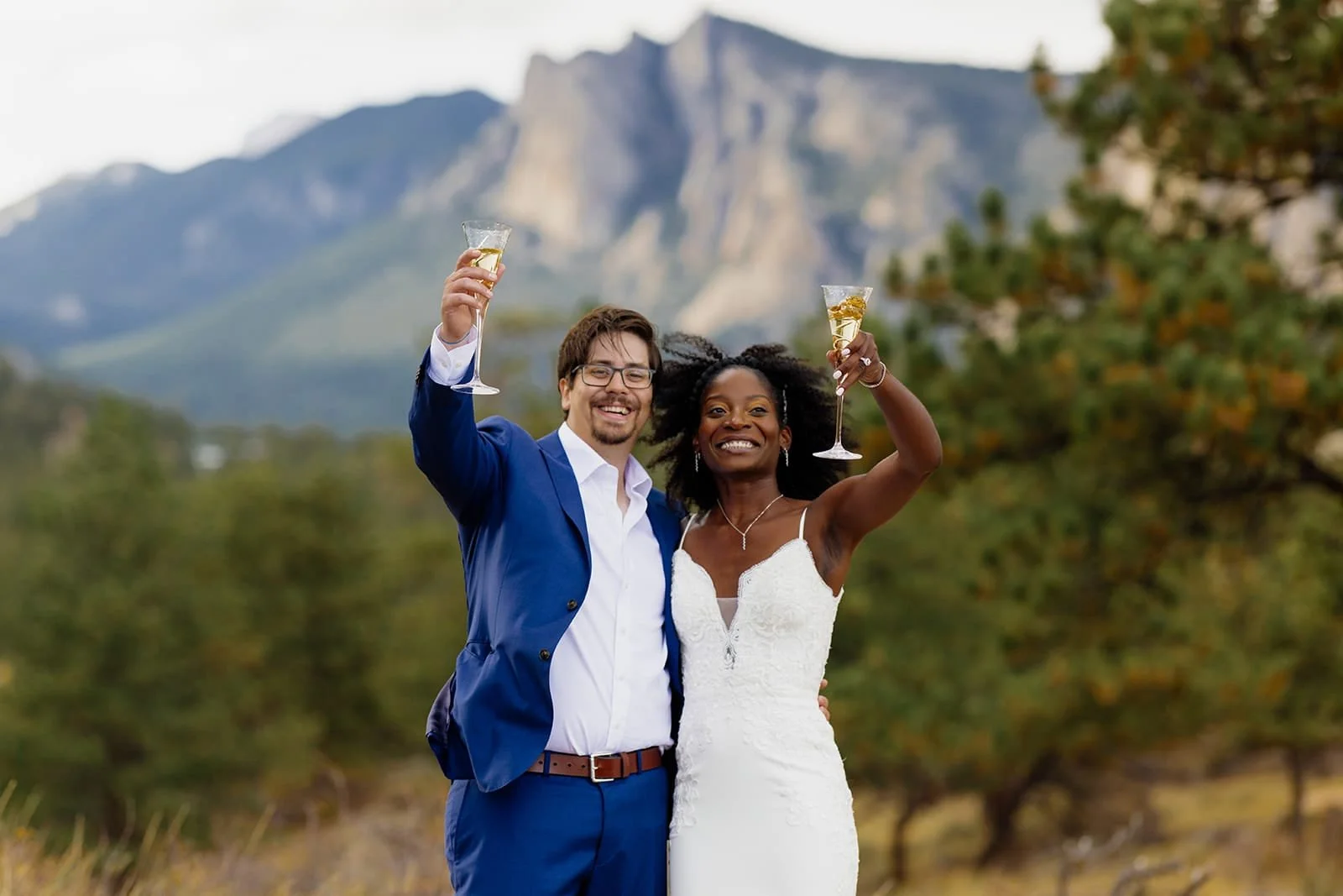 A Lovely Estes Park Ceremony Then 3M Curve Photo Shoot