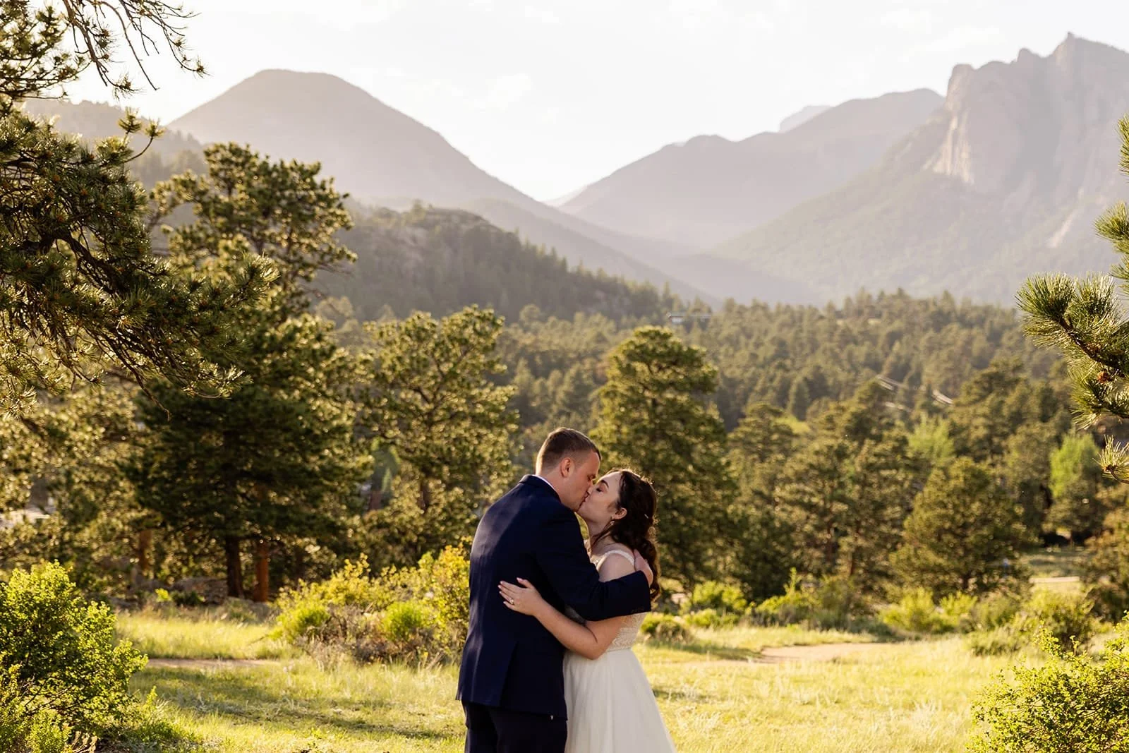 A Sweet Estes Park Ceremony Then Sprague Lake Photo Shoot
