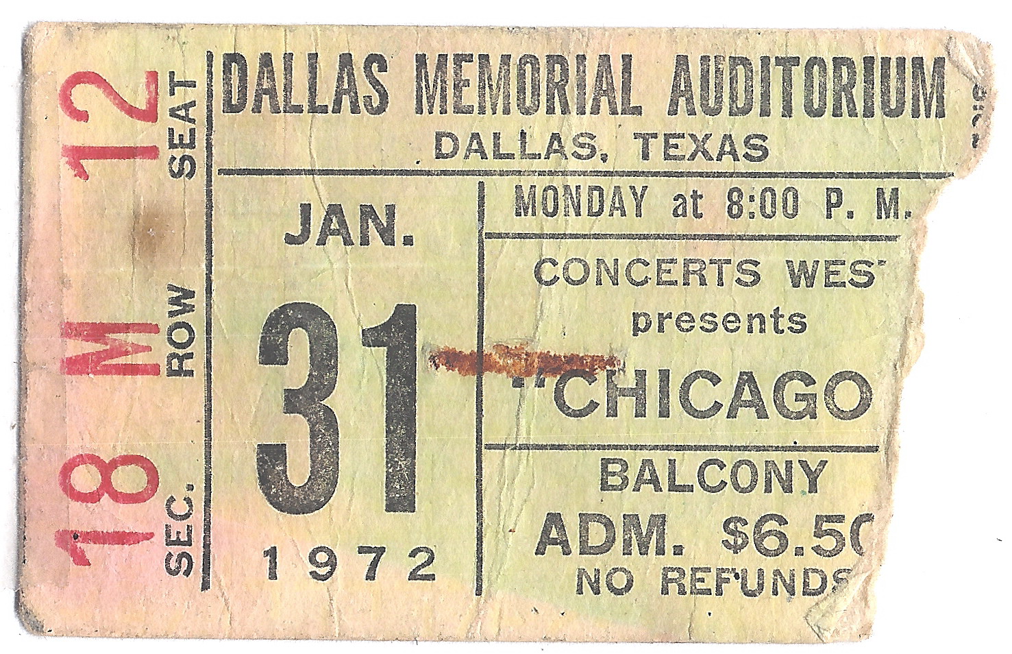 Ticket Stub