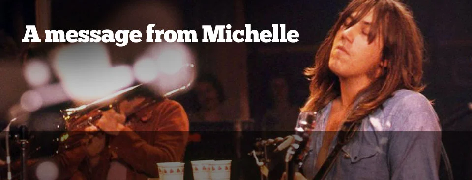 A message from Terry’s daughter Michelle