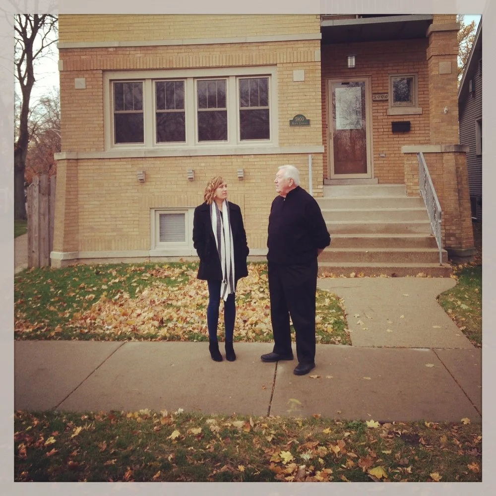 Today I meet with my Uncle and visited my Dad's youth: