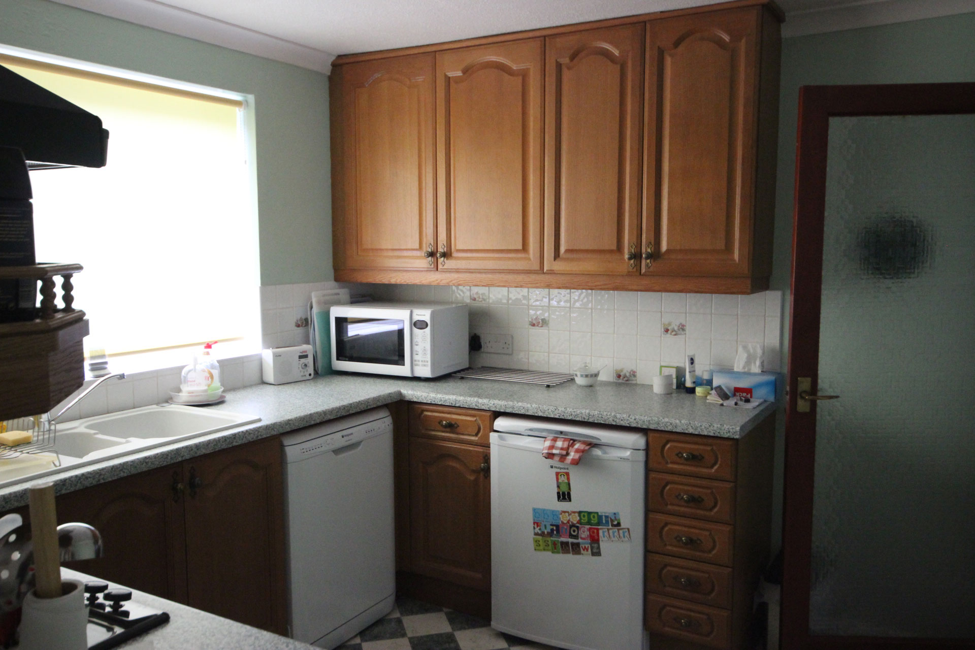 Kitchen before the work