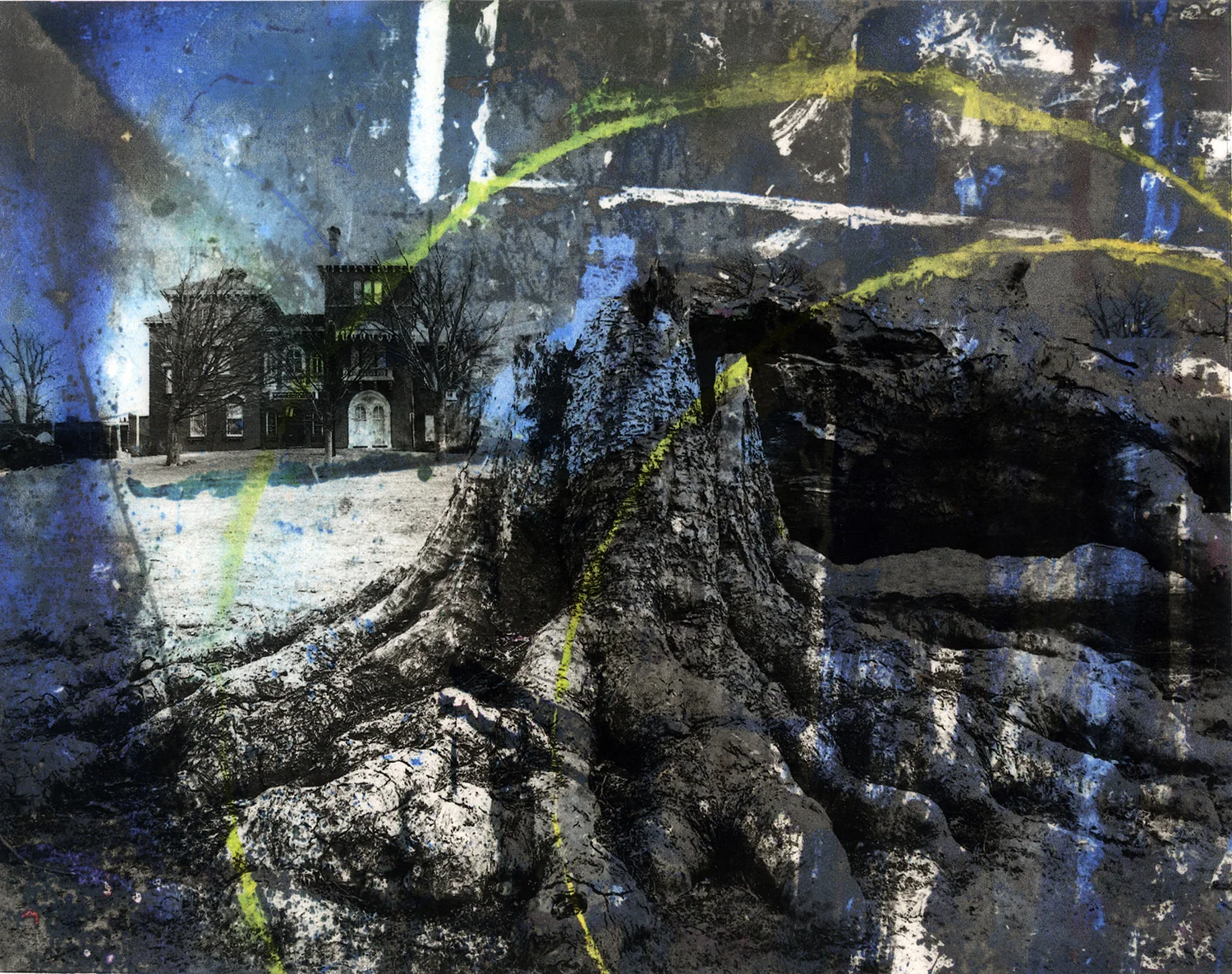 "Arc" 2013 solvent transfer and digital print variable sizes available
