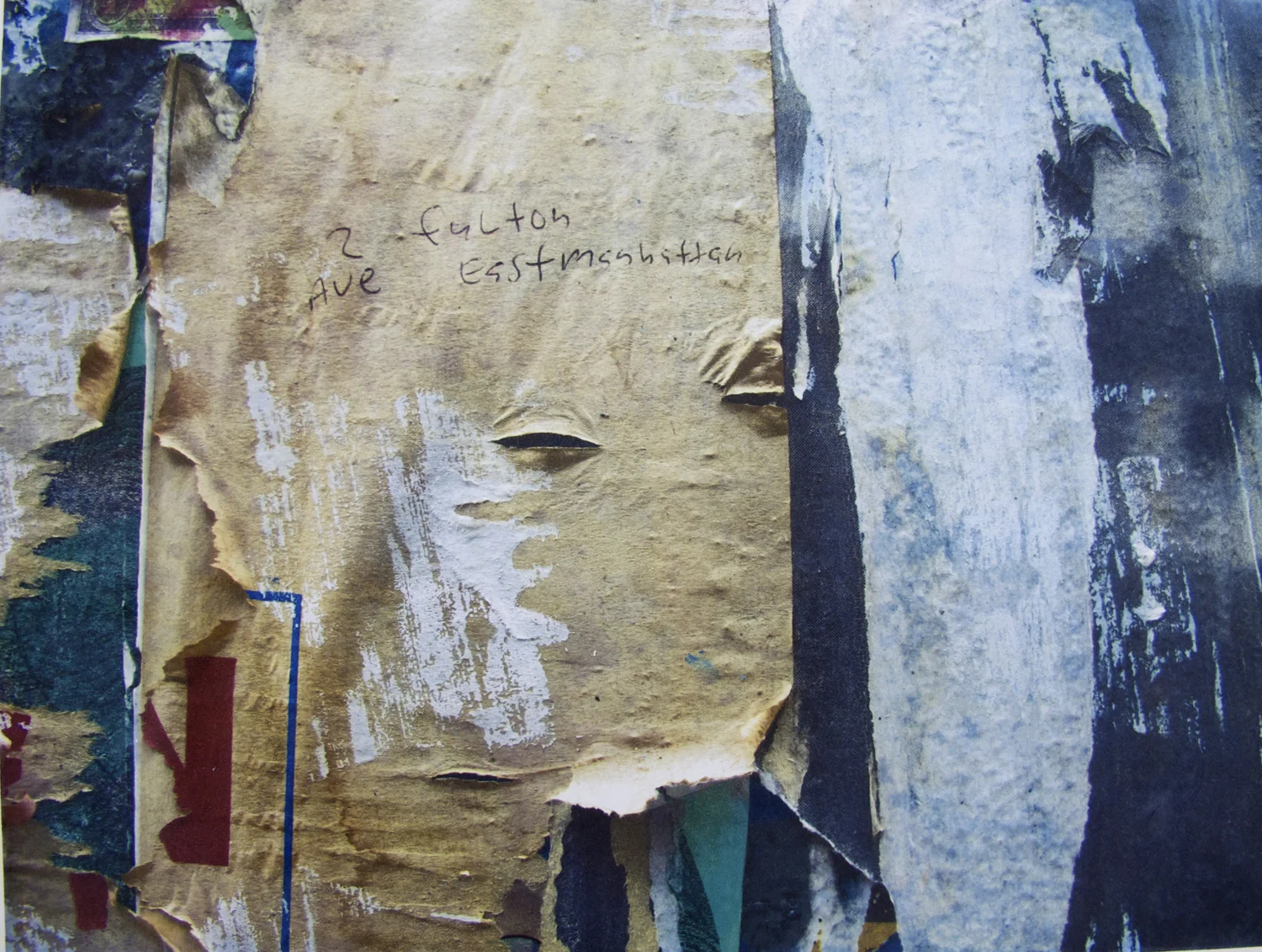 "2nd Ave." 2012 solvent transfer print variable sizes available