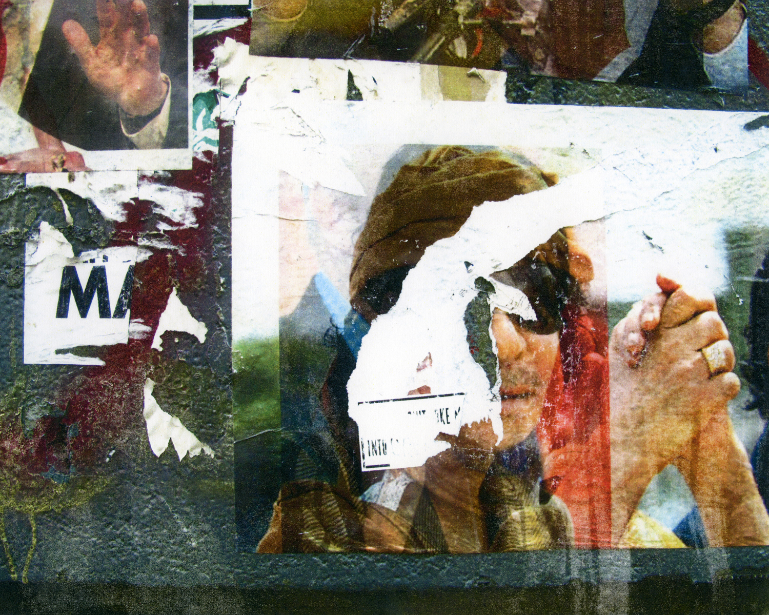 "Grasp" 2012 solvent transfer print variable sizes available