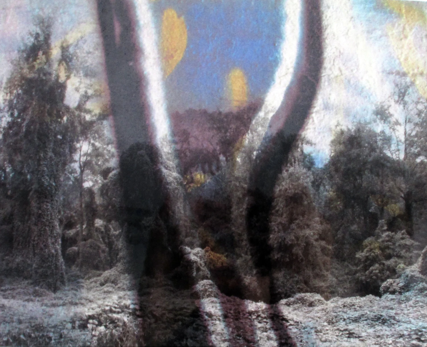 "Between Two" 2011 solvent transfer and laser print variable sizes available