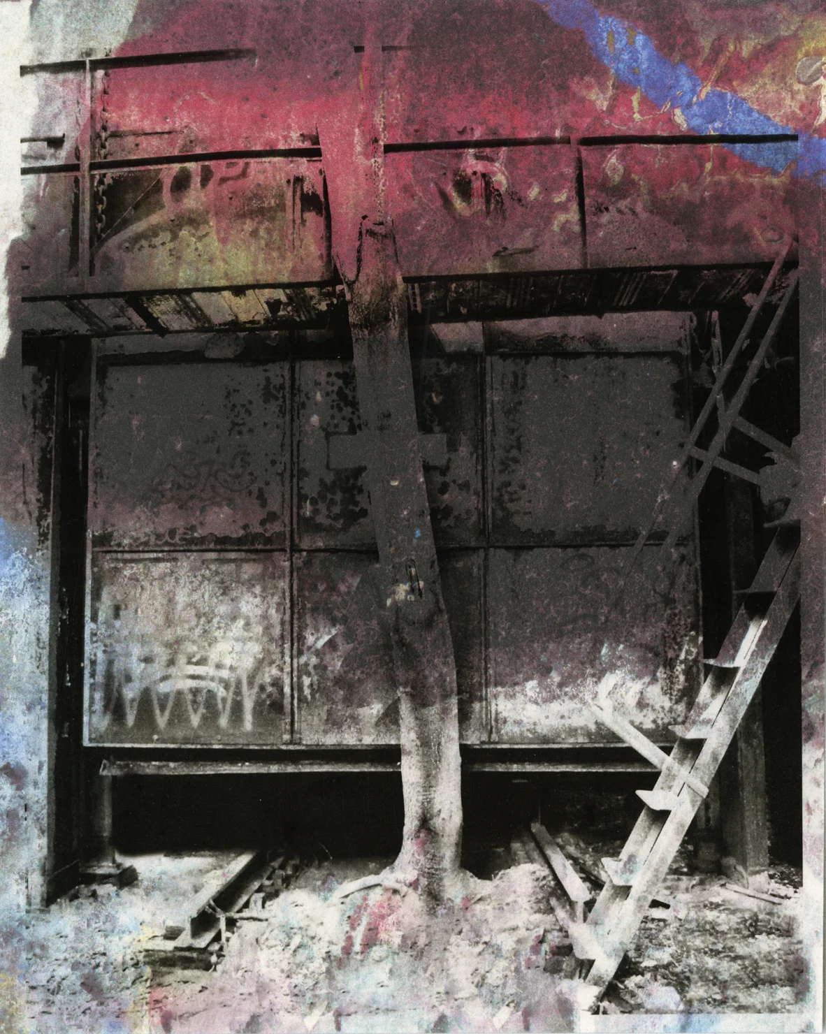 "Dead End" 2015 solvent transfer and digital print variable sizes available