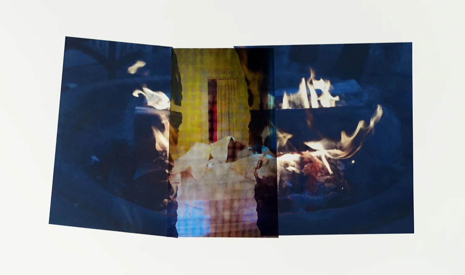 "Inferno" 2015 solvent transfer and digital transparency variable sizes available