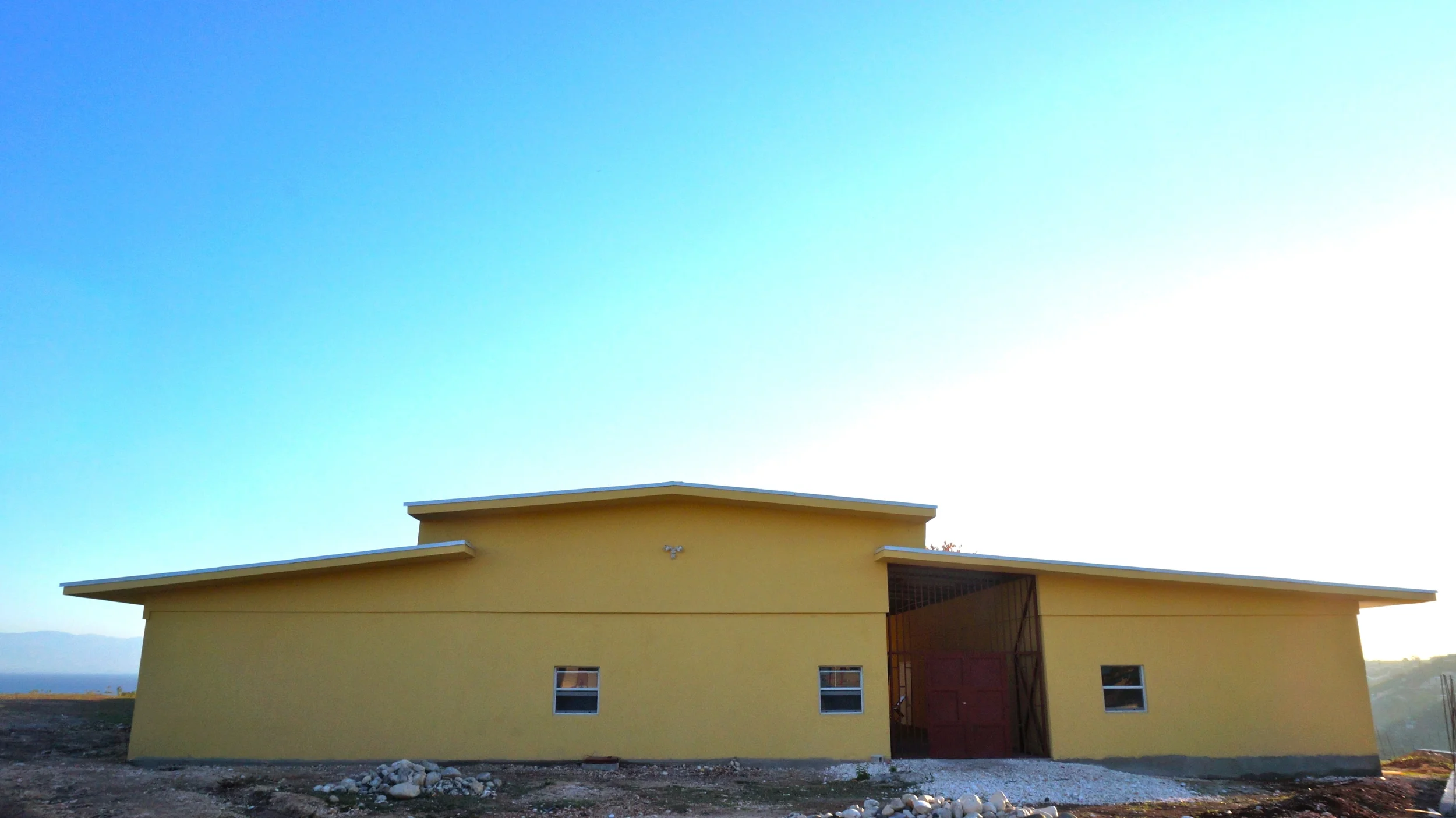  Designed with health education as a major focus, this medical clinic will serve the Gressier region to improve health and health education. &nbsp;The building is outfitted with two operating rooms, dental office, 4 exam rooms, lab, pharmacy,&nbsp;ou