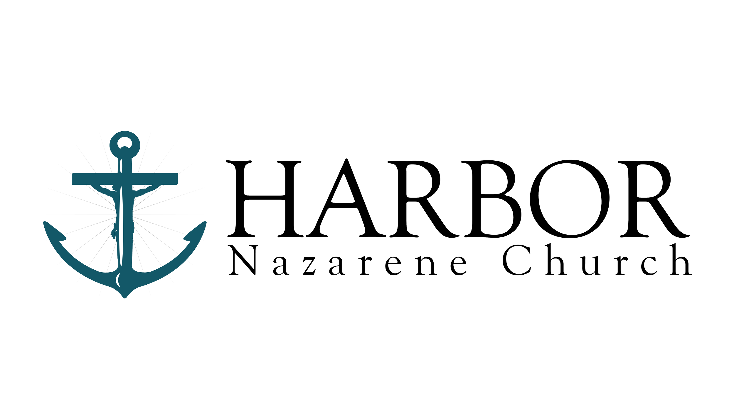 Harbor Horizontal - Green Logo - Black Letters.png
