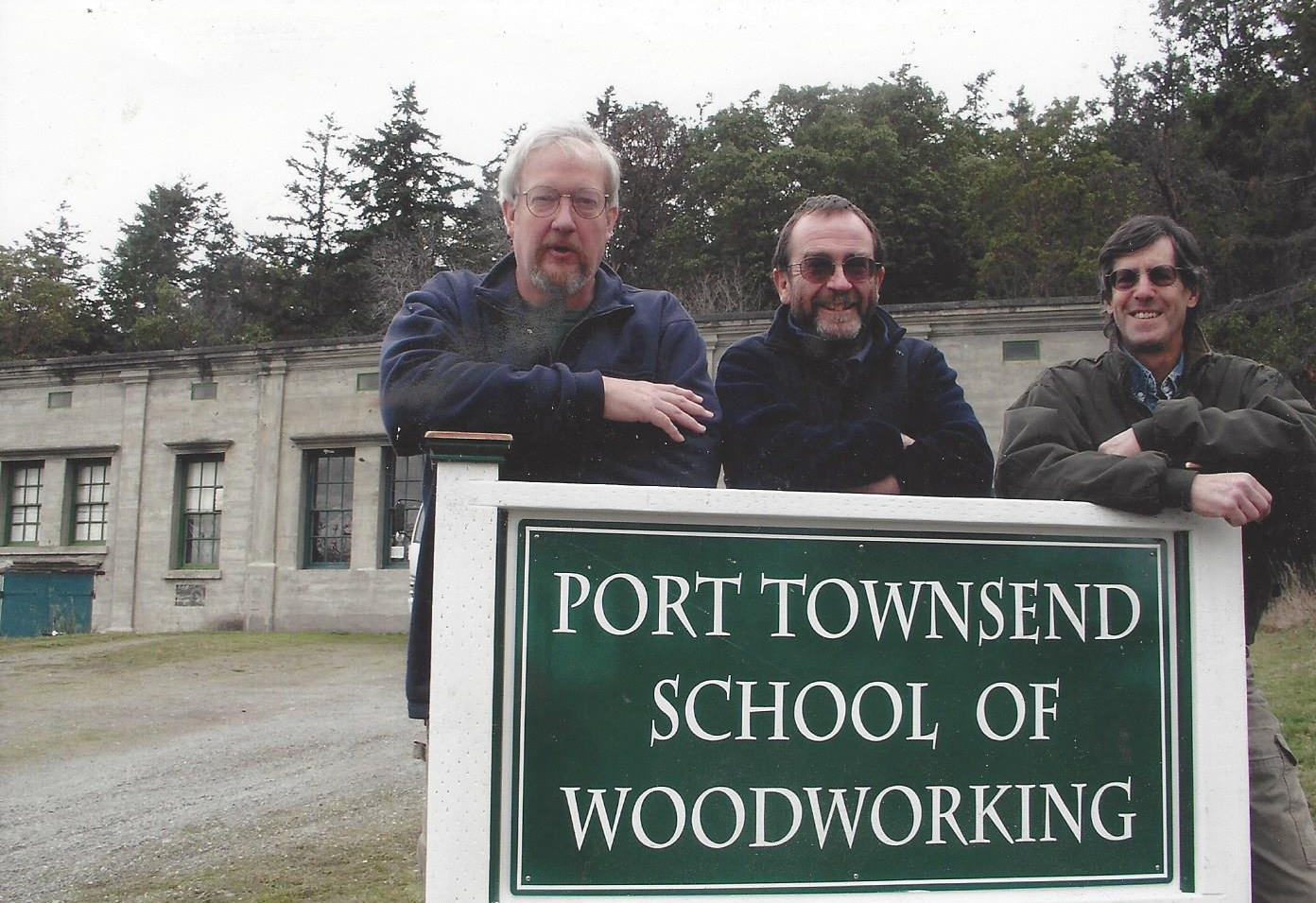 From left to right: founders John Marckworth, Tim Lawson, and jim tolpin, 2008