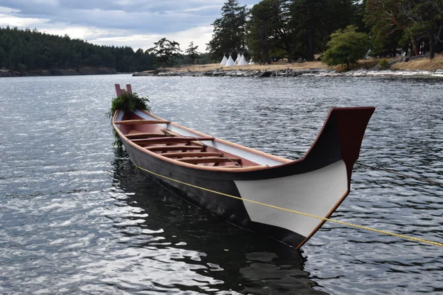 Steve Brown - Launching the Johns Island Canoe